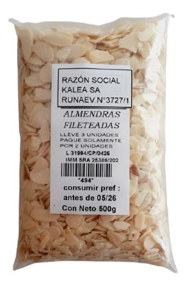 Imagen de Almendras fileteadas 500 g