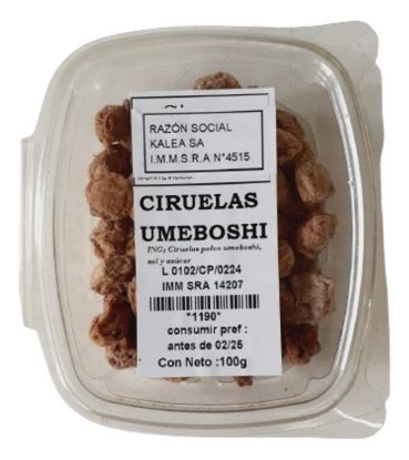 Imagen de Ciruelas umeboshi 100 g