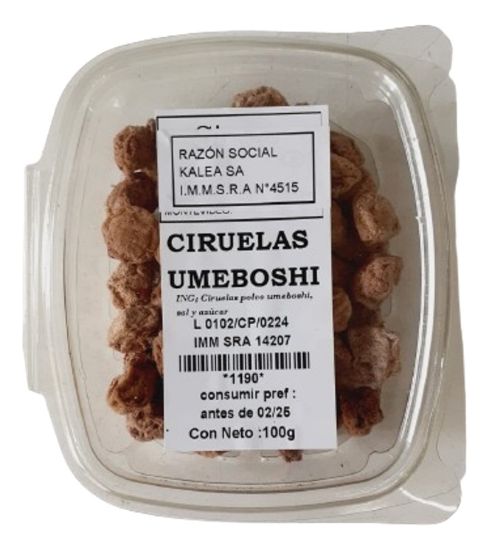 Imagen de Ciruelas umeboshi 100 g