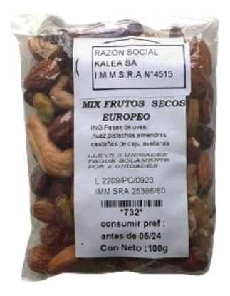 Imagen de Mix frutos secos  europeo 100 g