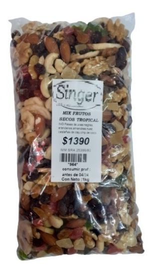 Imagen de Mix frutos secos tropical 1 kg