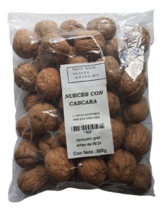 Imagen de Nueces con cascara 500 gr