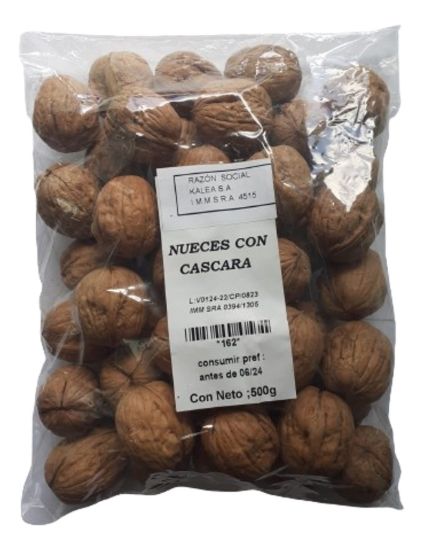 Imagen de Nueces con cascara 500 gr