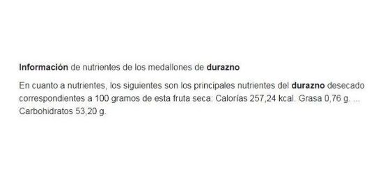 Imagen de Orejones durazno 500 g