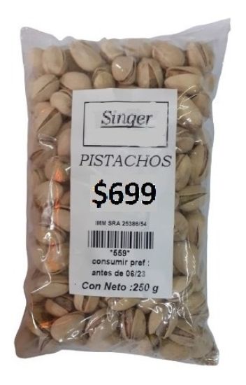 Imagen de Pistachos con cascara 250 g