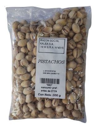 Imagen de Pistachos con cascara 500 g