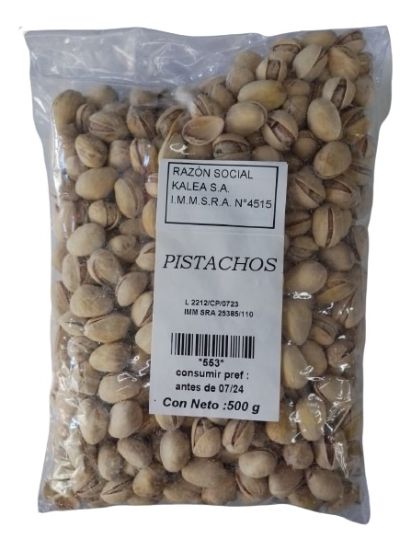 Imagen de Pistachos con cascara 500 g