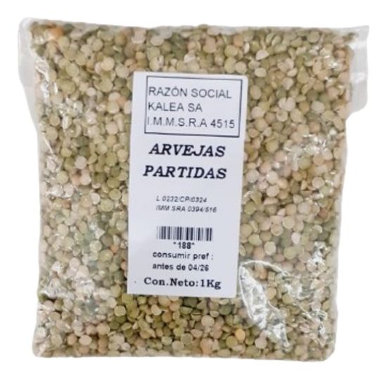 Imagen de Arvejas partidas 1 k