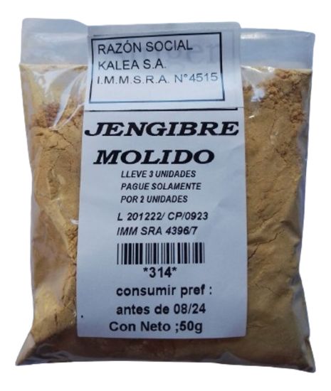 Imagen de Jengibre molido  50 g