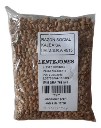 Imagen de Lentejones 250 g