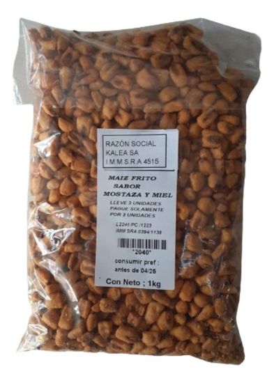 Imagen de Maiz frito mostaza y miel hierbas 1 kg