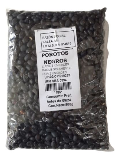 Imagen de Porotos negros 500 gr