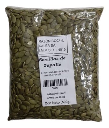 Imagen de Semillas de zapallo 500 g
