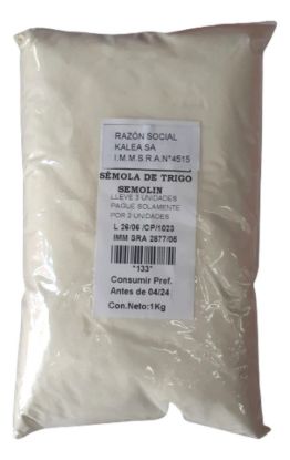 Imagen de Semola trigo  semolin 1 kg