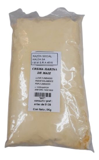Imagen de Crema de  harina de maiz 1 kg