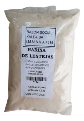 Imagen de Harina de lentejas 250 gr