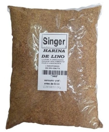 Imagen de Harina de lino oscuro 1 kg