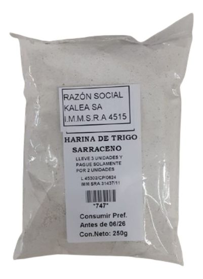Imagen de Harina de trigo sarraceno 250 g
