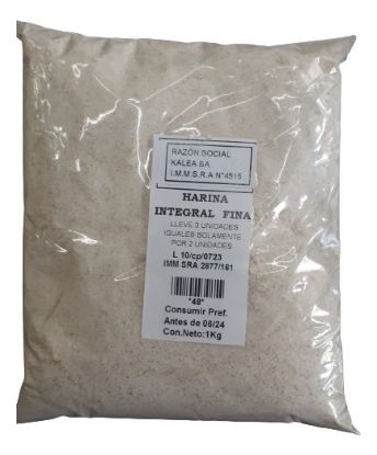 Mostrar detalles de Harina integral fina 1 k Imagen de Harina integral fina 1 k