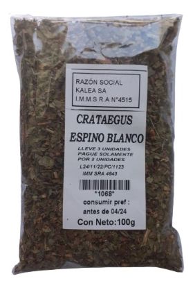 Imagen de Crataegus espino blanco 100  g