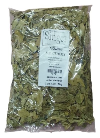 Imagen de Hojas de curry verde 50 g