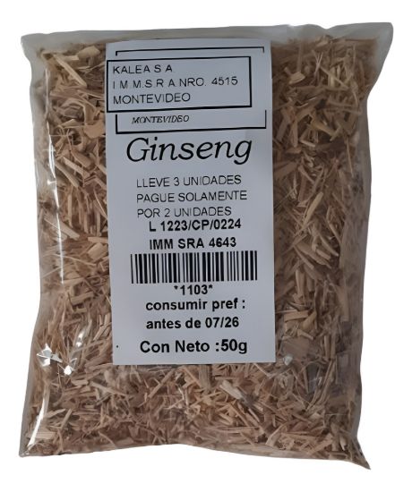Imagen de Raiz de ginseng 50 gr