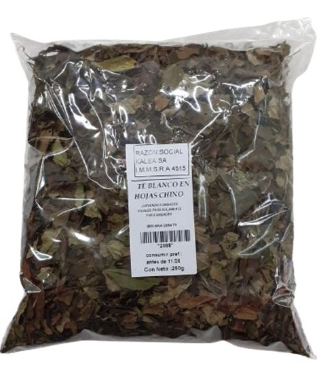 Imagen de Te blanco en hojas chino 250 g