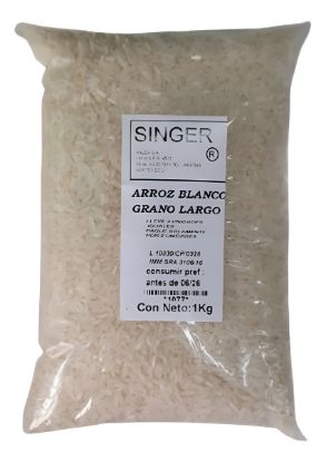Imagen de Arroz blanco  grano  largo 1 k