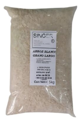 Imagen de Arroz blanco grano largo 5 k