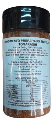Imagen de Togarashi  50gr