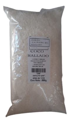 Mostrar detalles de Coco rallado 500 g Imagen de Coco rallado 500 g