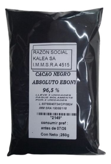 Imagen de Cacao negro absoluto ebony nigeria 250 g