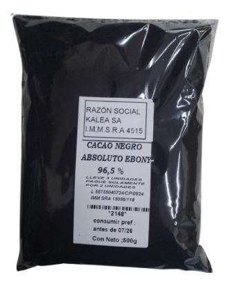Imagen de Cacao negro absoluto ebony nigeria 965 500 g