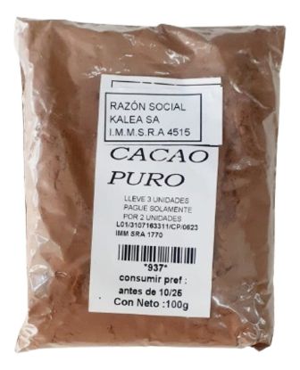 Imagen de Cacao puro alcalino  100 g