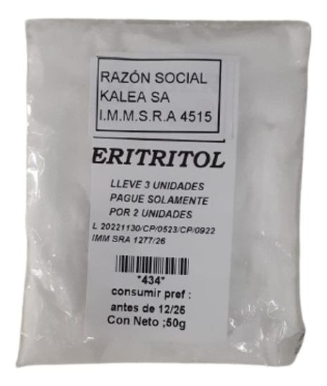 Imagen de Erytritol 50 g
