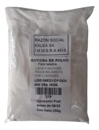 Imagen de Glucosa en polvo para helados 250 g