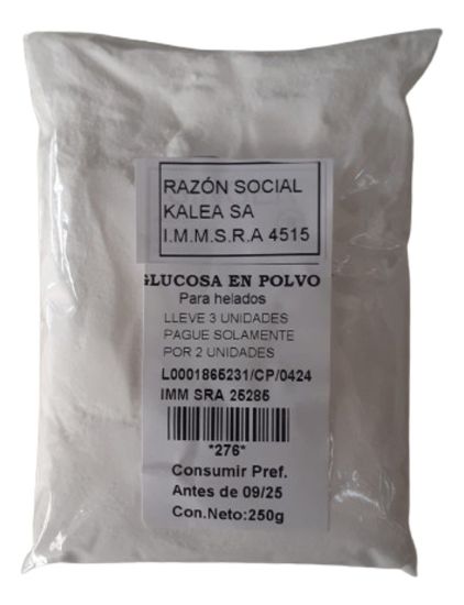 Imagen de Glucosa en polvo para helados 250 g