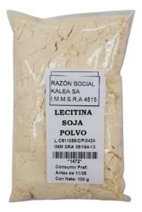 Imagen de Lecitina de soja polvo 100 gr