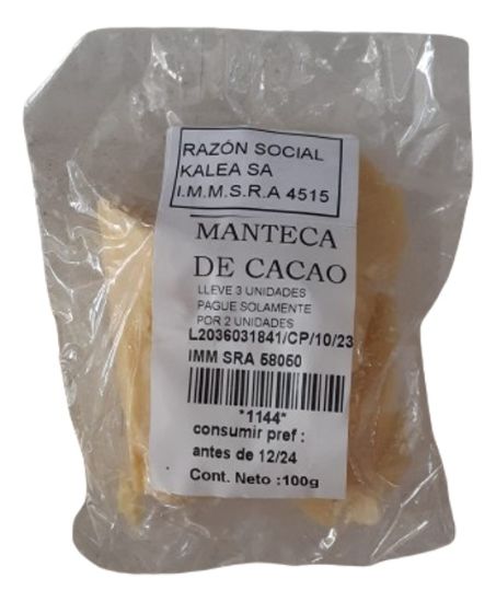 Imagen de Manteca de cacao 100 g