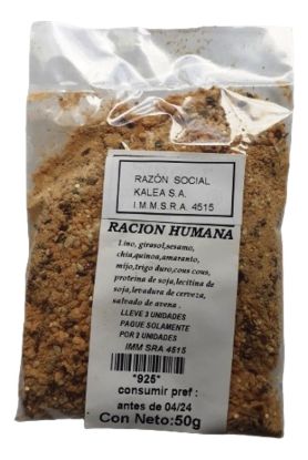 Imagen de Racion humana 100 g