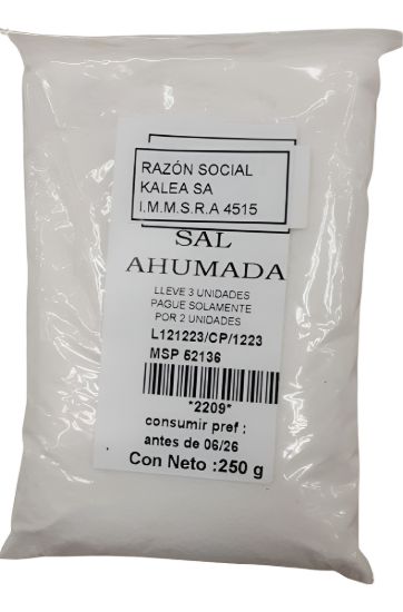 Imagen de Sal ahumada 250 g
