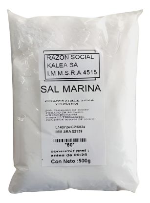 Imagen de Sal marina fina singer  500 g