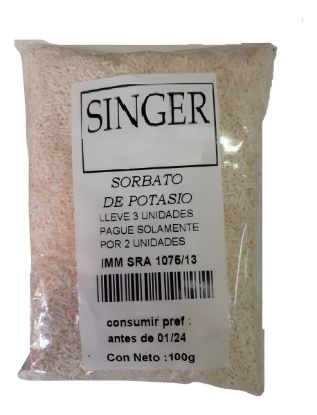 Imagen de Sorbato de potasio 100 g