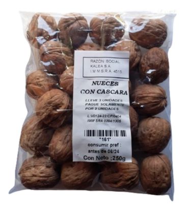 Imagen de Nueces con cascara  250 gr