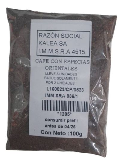 Imagen de Cafe Turco con especias orientales 100 gr
