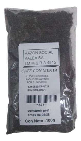 Imagen de Cafe con menta 100 gr