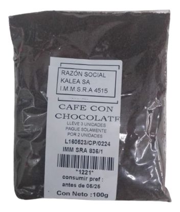 Mostrar detalles de Granos de café con chocolate 100 gr Imagen de Granos de café con chocolate 100 gr