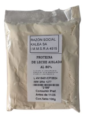 Mostrar detalles de Proteína de leche aislada 80 %, lacprodan 80 100 gr Imagen de Proteína de leche aislada 80 %, lacprodan 80 100 gr