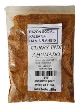 Imagen de Curry ahumado 50 gr