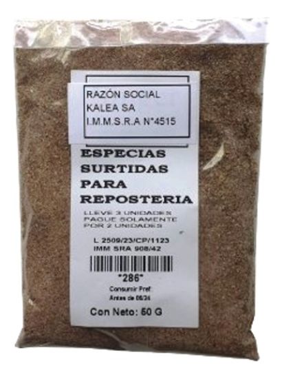 Imagen de Especias surtidas picantes 50 gr